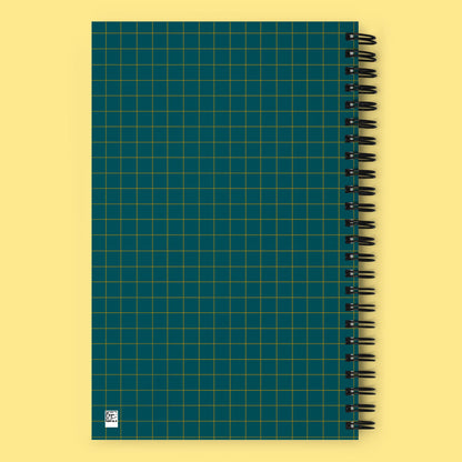 Daisy cascada Spiral notebook