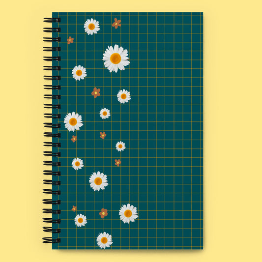 Daisy cascada Spiral notebook