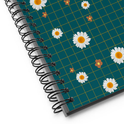 Daisy cascada Spiral notebook