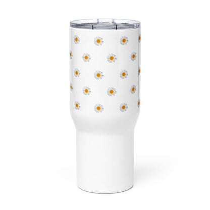 Daisy travel mug with handle